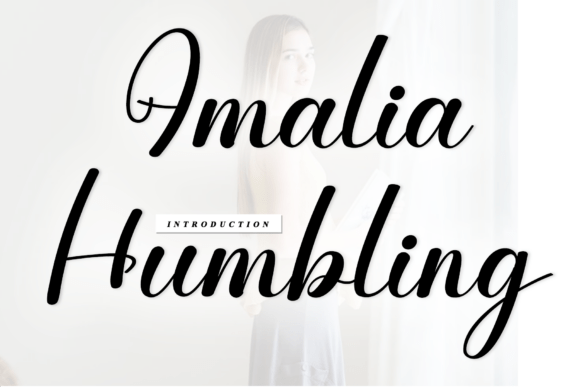 Amalia Humbling: A Touch of Handwritten Elegance for Your Projects