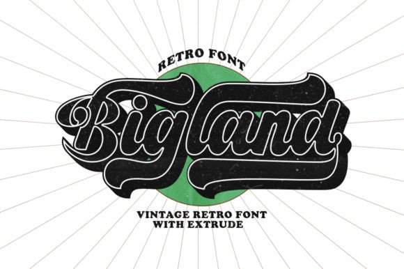 Bigland Retro: Capturing Vintage Charm in Modern Design