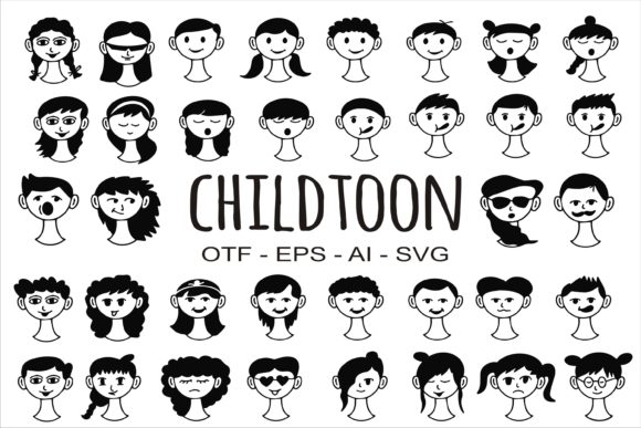 Childtoon: A Playful Font for Creative Projects