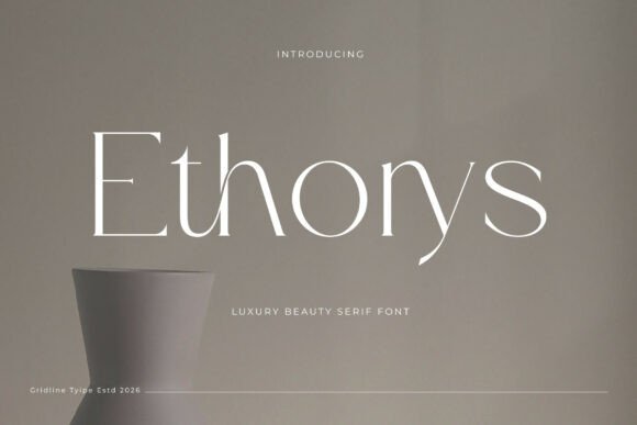 Ethonys: A Serif Font for Unforgettable Branding