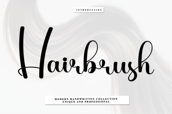 Hairbrush: Crafting Authenticity with a Handwritten Typeface