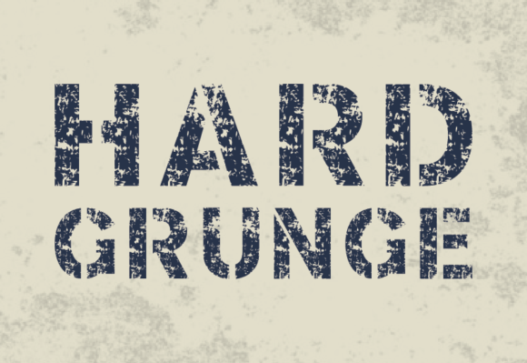 Hard Grunge: The Font That Commands Attention