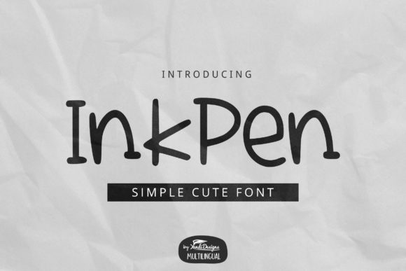 InkPen: A Handwritten Font for Creative Projects