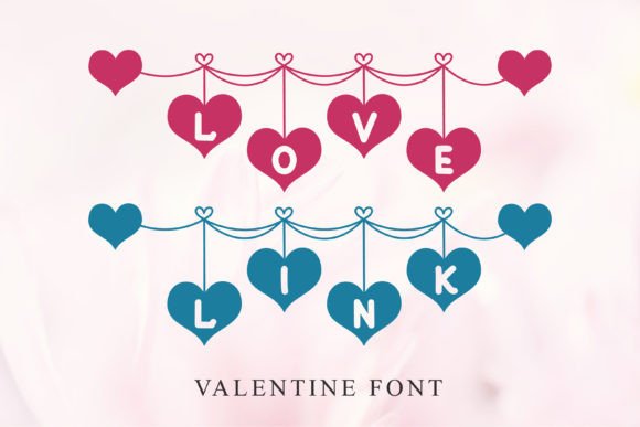 Love Link: The Font That Feels Like a Valentine's Card