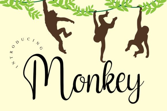 Monkey: A Font with Elegant Character for Your Projects