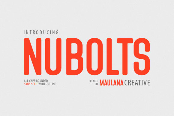 Nubolts: A Versatile Font for Modern Branding