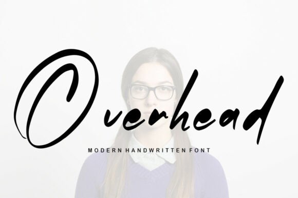 Overhead: The Handwritten Font for Modern Brands