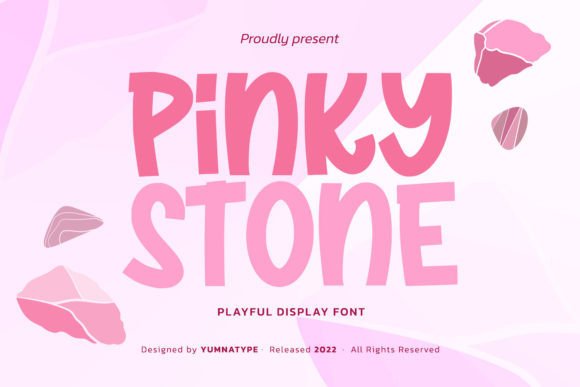 Pinky Stone: A Fresh Take on Feminine Display Typography