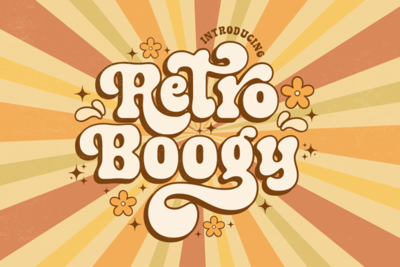 Retro Boogy: The Vintage Serif Font with a Groovy Twist
