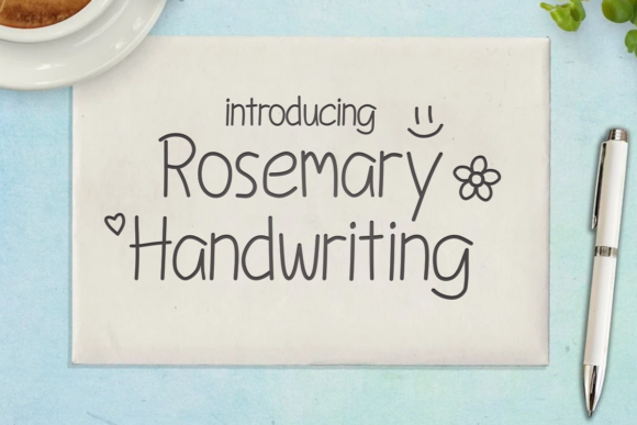 Rosemary Handwriting: The Friendly Font for Authentic Design
