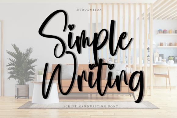 Simple Writing: The Handwritten Font for Standout Design