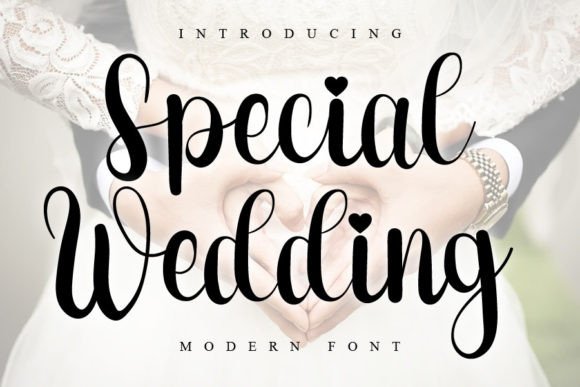 Special Wedding: A Fresh and Beautiful Handwritten Font