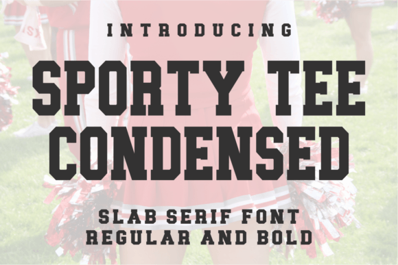 Sporty Tee Condensed: The Bold Typeface for High-Impact Design