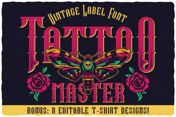 Tattoo Master: A Bold Blackletter Typeface for Lasting Impressions