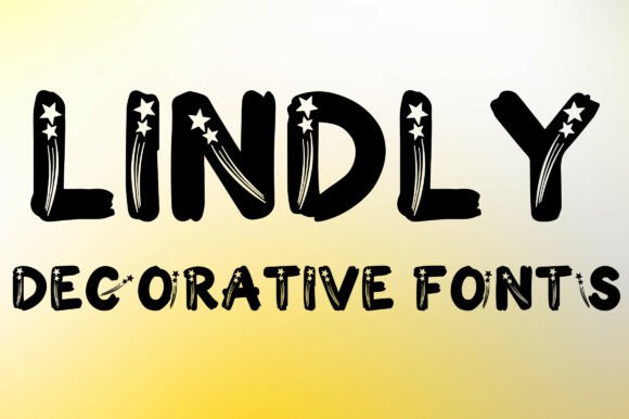 Unlocking Creativity with the Lindly Decorative Stars Typeface