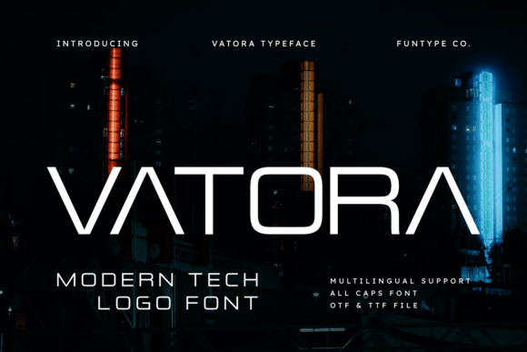 Vatora: A Modern Typeface for High-Impact Digital Presence