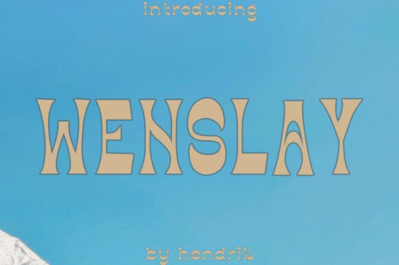Wenslay: The Modern Serif for Timeless Brand Identity