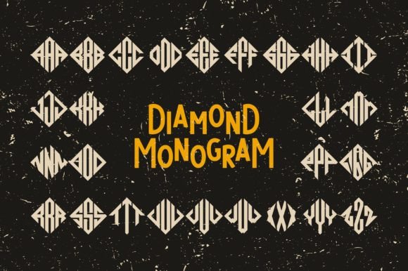 Why Diamond Monogram Is the Modern Calligraphy Font You Need